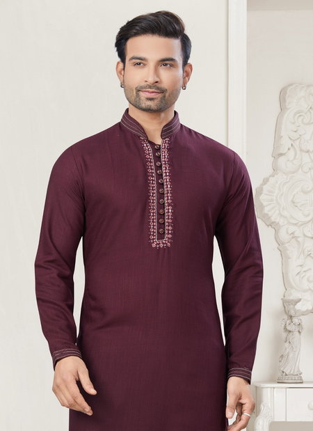 Outluk Wedding Collection Vol 38 Pure Cotton Mens Kurta Pajama Wholesale Manufacturers